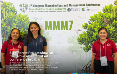 SU-GForest Project showcases mangrove research at international conference in Japan