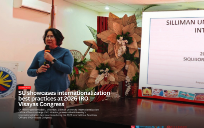 SU showcases internationalization best practices at 2026 IRO Visayas Congress