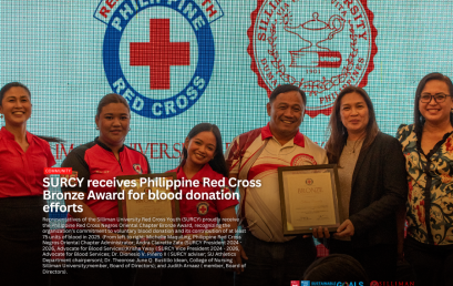 SURCY receives Philippine Red Cross Bronze Award for blood donation efforts