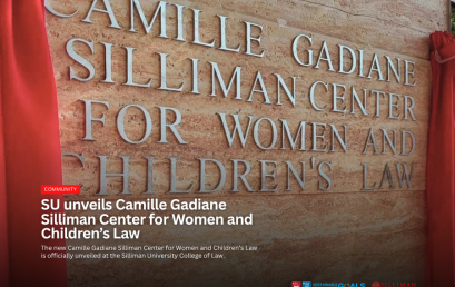 SU unveils Camille Gadiane Silliman Center for Women and Children’s Law