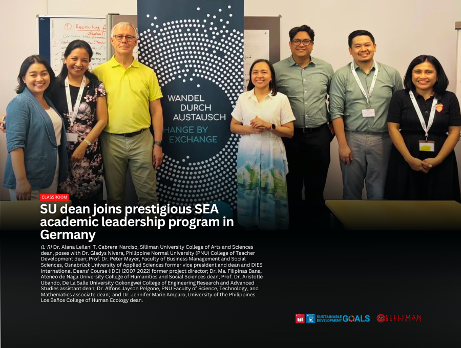 SU dean joins prestigious SEA academic leadership program in Germany SU dean joins prestigious SEA academic leadership program in Germany