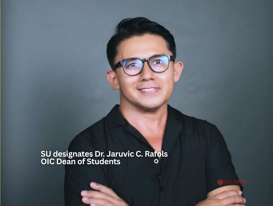 Dr. Jaruvic C. Rafols Appointed as OIC Dean of Students at Silliman University Dr. Jaruvic C. Rafols Appointed as OIC Dean of Students at Silliman University
