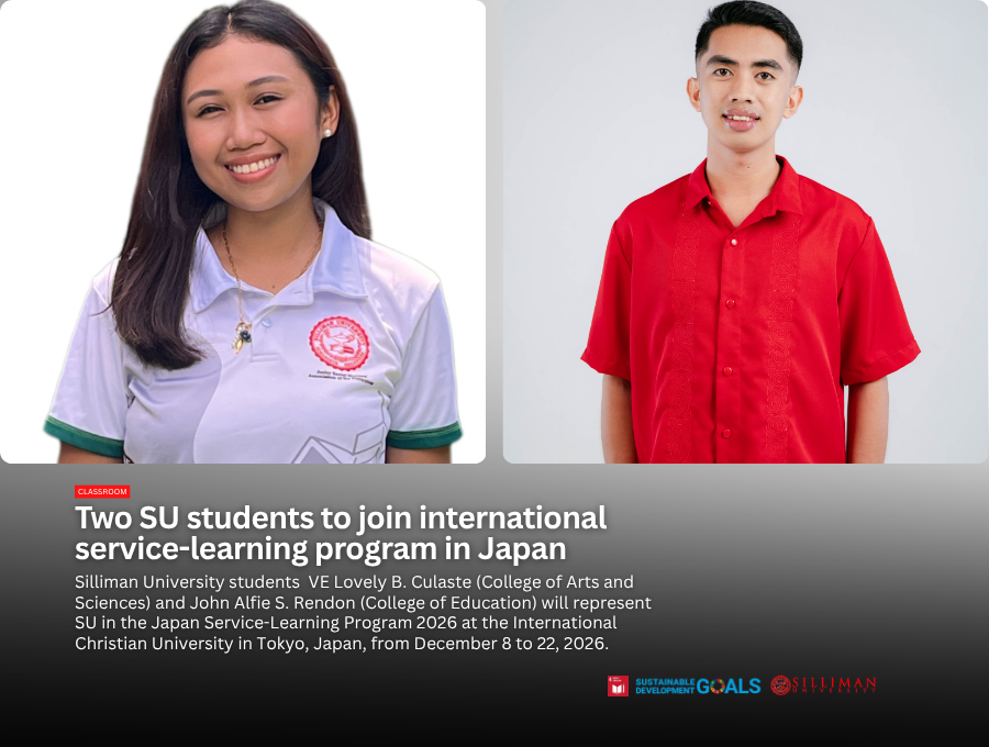 Two SU students to join international service-learning program in Japan Two SU students to join international service-learning program in Japan