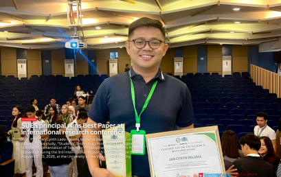 SUES principal wins Best Paper at international research conference