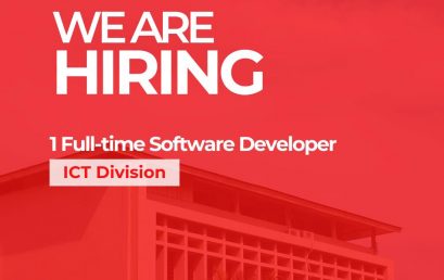 SU ICT Division is hiring a full-time Software Developer