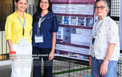 SU Biology graduates present research at Asia-Pacific microbiology congress