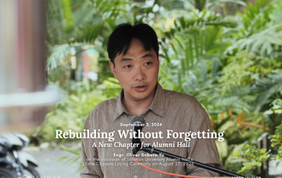 Rebuilding Without Forgetting: A New Chapter for Alumni Hall