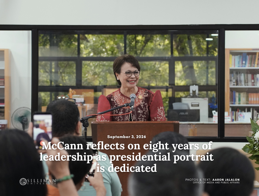 McCann reflects on eight years of leadership as presidential portrait is dedicated McCann reflects on eight years of leadership as presidential portrait is dedicated
