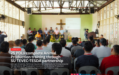 25 PDLs complete Animal Production training through SU TEVEC-TESDA partnership