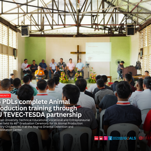 25 PDLs complete Animal Production training through SU TEVEC-TESDA partnership
