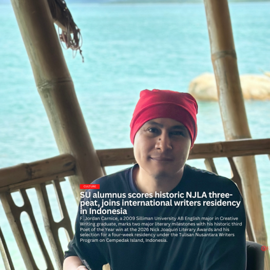 SU alumnus scores historic NJLA three-peat, joins international writers residency in Indonesia