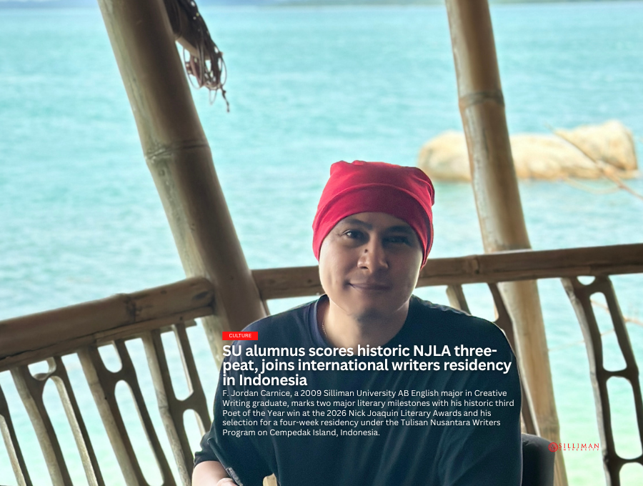 SU alumnus scores historic NJLA three-peat, joins international writers residency in Indonesia SU alumnus scores historic NJLA three-peat, joins international writers residency in Indonesia