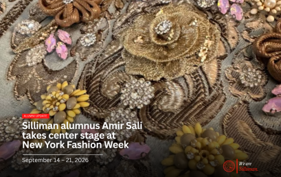 Silliman alumnus Amir Sali takes center stage at New York Fashion Week