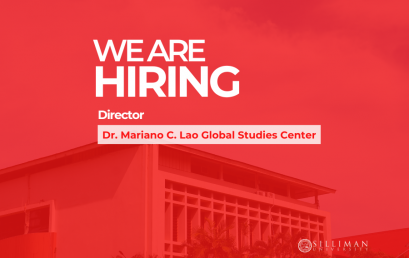 The Dr. Mariano C. Lao Global Studies Center is searching for its new Director.