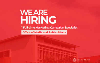 The Silliman University Media and Public Affairs Office is hiring one Marketing Campaign Specialist.