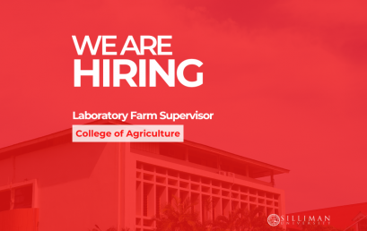 College of Agriculture is hiring one Laboratory Farm Supervisor