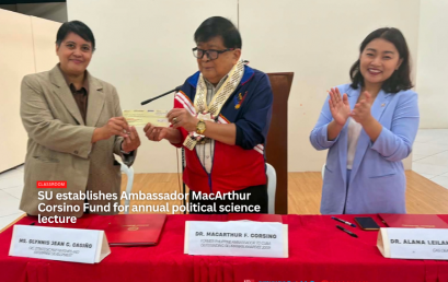 SU establishes Ambassador MacArthur Corsino Fund for annual political science lecture