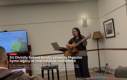 SU Divinity School faculty presents Maquiso hymn legacy at international conference