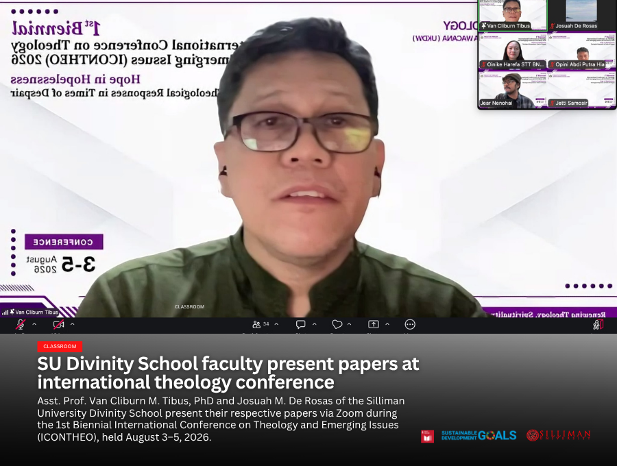 SU Divinity School faculty present papers at international theology conference SU Divinity School faculty present papers at international theology conference