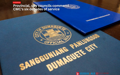 Provincial, city councils commend CMC’s six decades of service