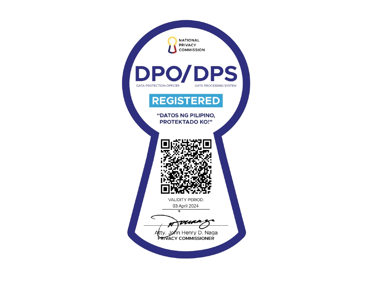 NPC Seal of Registration
