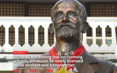 SU ranks 8th among top-performing schools, produces 34 newly licensed social workers and a topnotcher