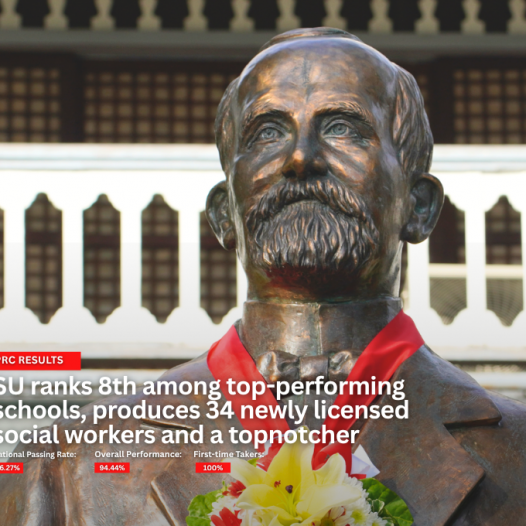 SU ranks 8th among top-performing schools, produces 34 newly licensed social workers and a topnotcher
