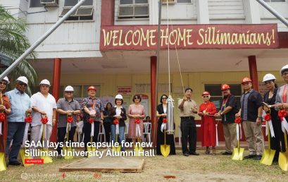 SAAI lays time capsule for new Silliman University Alumni Hall