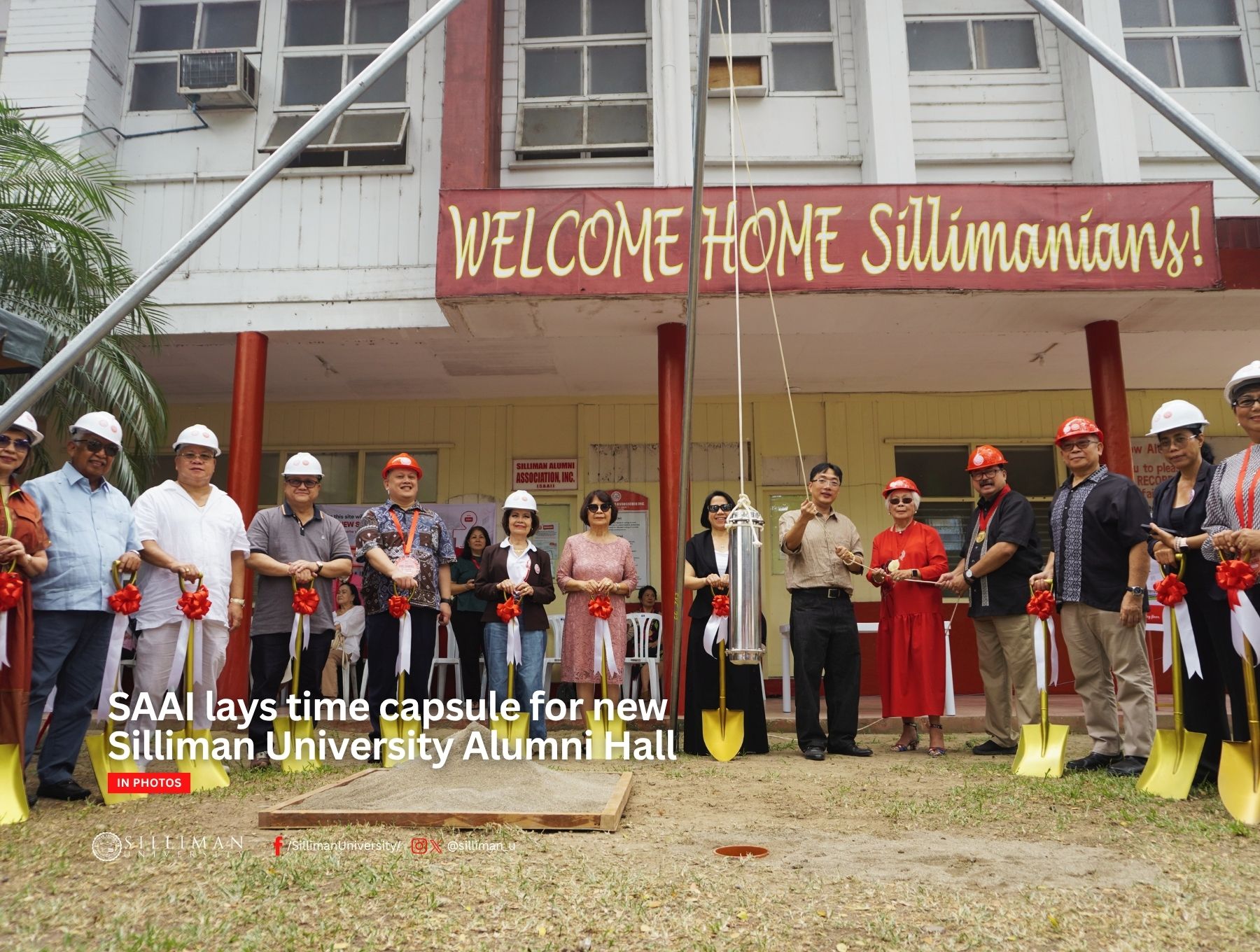 SAAI lays time capsule for new Silliman University Alumni Hall SAAI lays time capsule for new Silliman University Alumni Hall