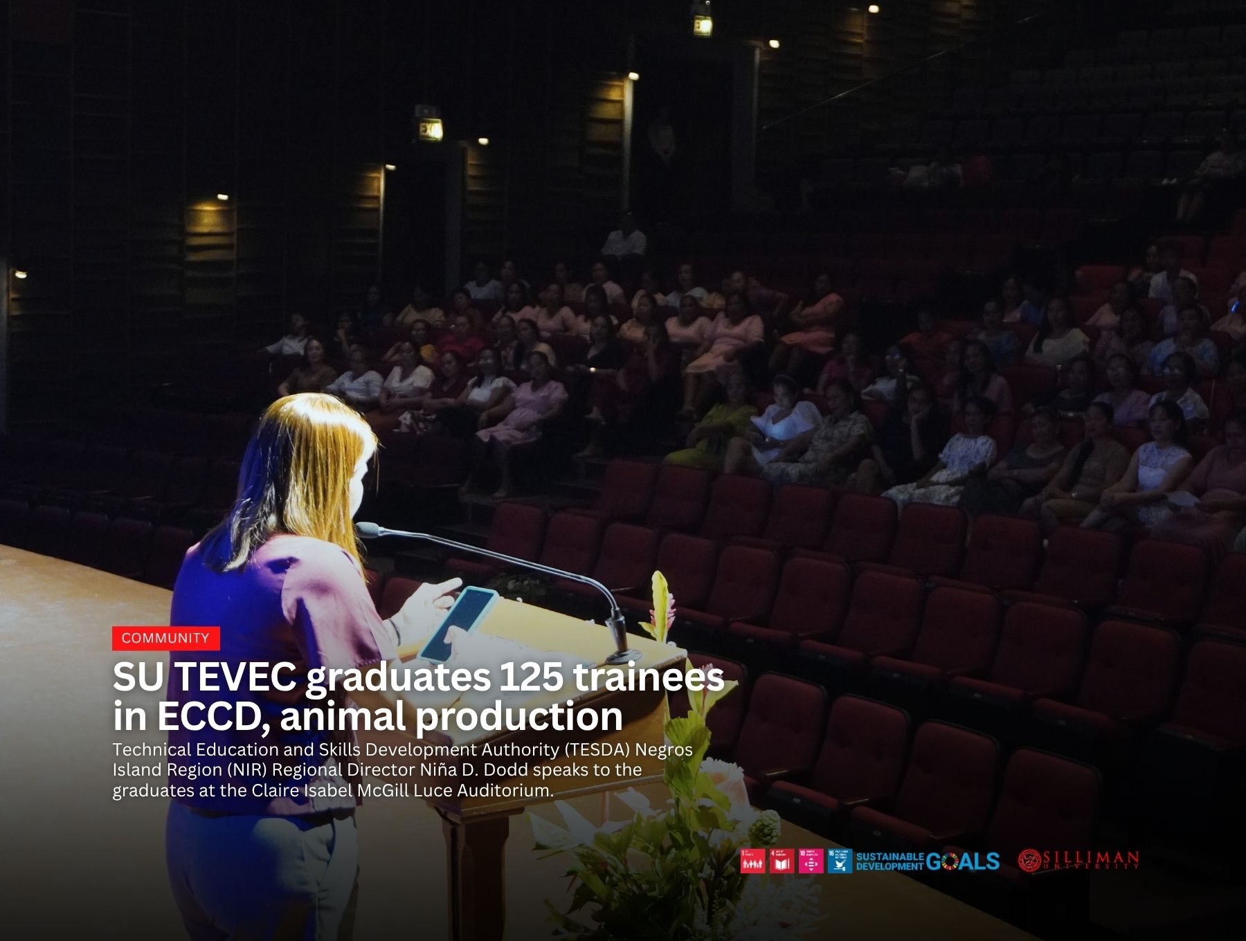 SU TEVEC graduates 125 trainees in ECCD, animal production SU TEVEC graduates 125 trainees in ECCD, animal production