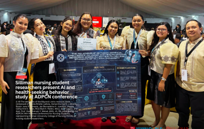 Silliman nursing student researchers present AI and health-seeking behavior study at ADPCN conference