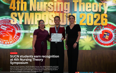 SUCN students earn recognition at 4th Nursing Theory Symposium