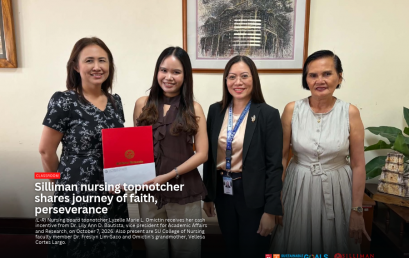 Silliman nursing topnotcher shares journey of faith, perseverance