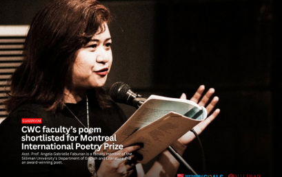 CWC faculty’s poem shortlisted for Montreal International Poetry Prize