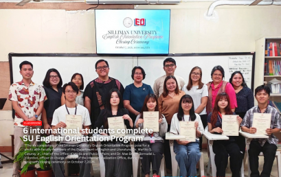 6 international students complete SU English Orientation Program