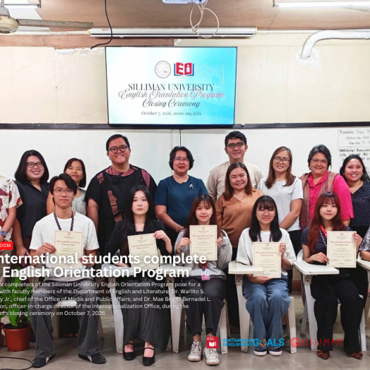 6 international students complete SU English Orientation Program