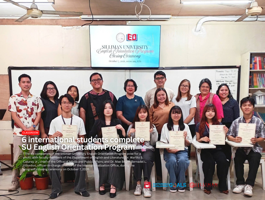 6 international students complete SU English Orientation Program