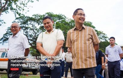 SU showcases creative spaces to national education officials, receives TESDA recognition