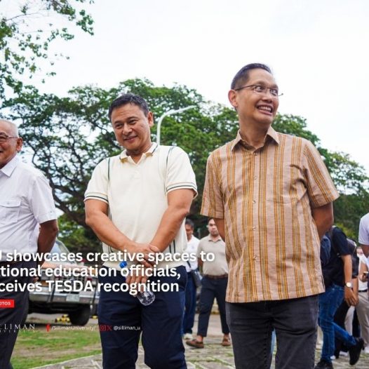 SU showcases creative spaces to national education officials, receives TESDA recognition
