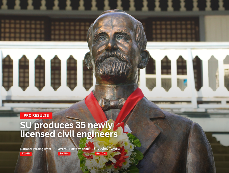 SU produces 35 newly licensed civil engineers SU produces 35 newly licensed civil engineers