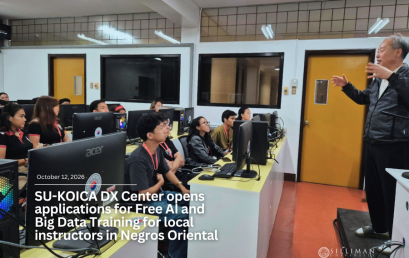 SU-KOICA DX Center opens applications for Free AI and Big Data Training for local instructors in Negros Oriental