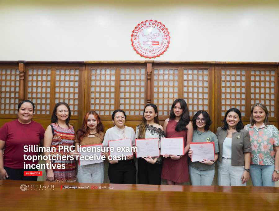 Silliman PRC licensure exam topnotchers receive cash incentives Silliman PRC licensure exam topnotchers receive cash incentives
